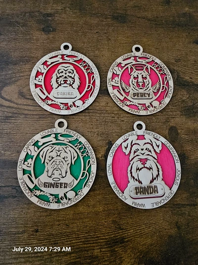 dog ornament