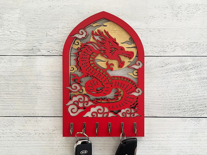 custom key holder 11