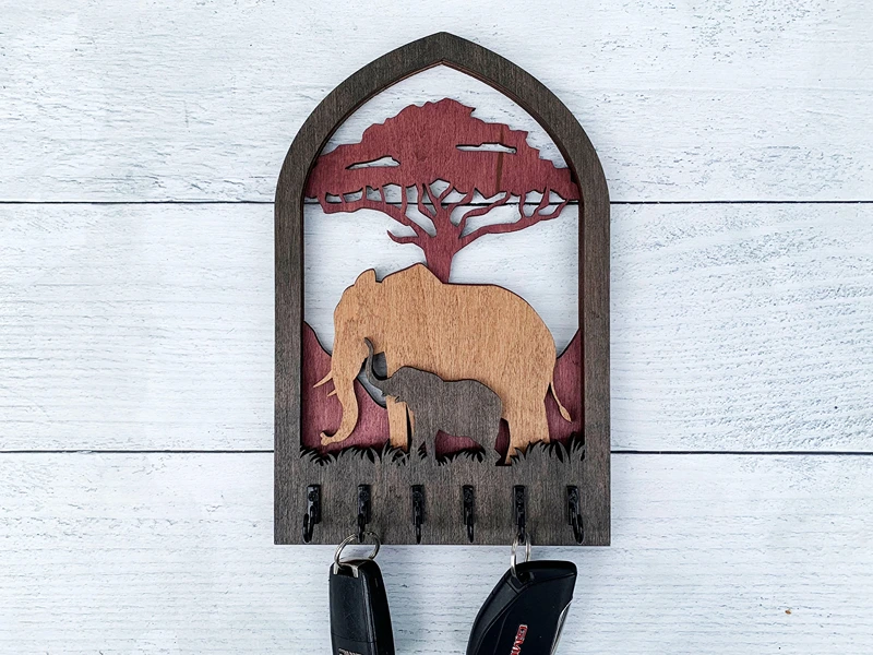 custom key holder 13