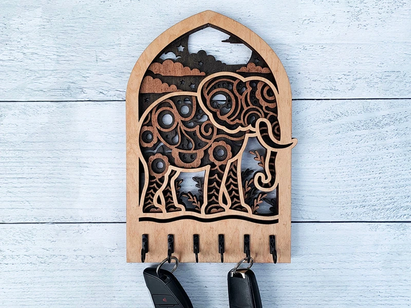 custom key holder 14