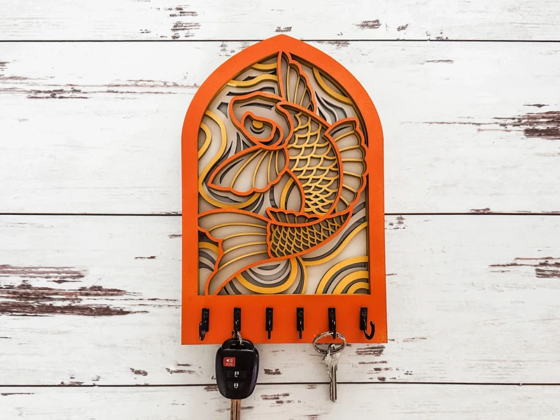 custom key holder 15