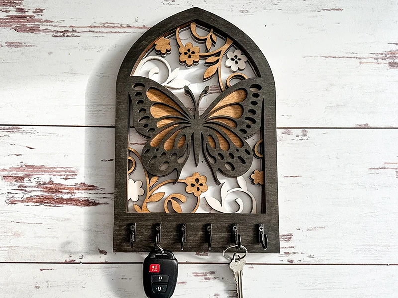 custom key holder 16