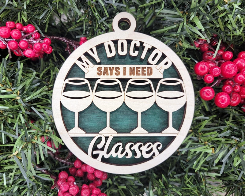 funny wine ornament 6