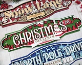 christmas street sign 3