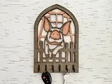 custom key holder 34