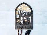 custom key holder 7
